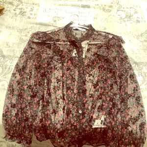 Zara Tulle Shirt!